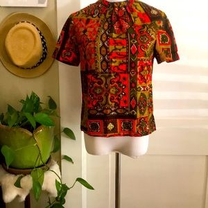 Vintage 1960’s short sleeve top